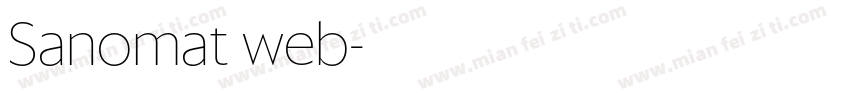 Sanomat web字体转换